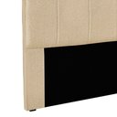 Ver imagem 4 de Cabeceira Cama Box King 195 Cm Arizona Linho Dourado S04 - D'Rossi