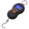Balança Digital Portátil De Mão Com Gancho De Aço p/ Bolsa Sacola E Mala Peixe De 10g Até 50kg Lb Oz - 9