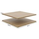 Ver imagem 7 de Módulo 45x180 2 Portas 1 Kit Prateleira Frame CabeCasa MadeiraOriginals