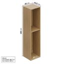 Ver imagem 5 de Módulo 45x180 2 Portas 1 Kit Prateleira Frame CabeCasa MadeiraOriginals