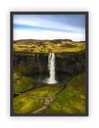 Ver imagem 1 de Quadro Decorativo Paisagens Variadas Moldura Preta Mod 11