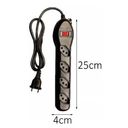 Ver imagem 2 de Filtro de Linha 4 Tomadas com Proteção de Circuit Breaker