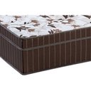 Ver imagem 3 de Conjunto Box Baú Solteiro: Colchão Espuma D45 Pérola Euro Pillow + Base Crc Courano Brown(88x188)