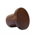 Ver imagem 3 de Espelho Redondo Decorativo Suspenso com Alça 30cm + Suporte Marrom Alça Caramelo