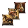 Capas De Almofada De Decorar 3 Unidades 40Cm Estampa Cavalo - 1