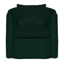 Ver imagem 2 de Poltrona Decorativa Alana Veludo Verde - Londrilar
