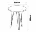 Ver imagem 5 de Mesa de Apoio Decorativa Evolution Novare - Patrimar Móveis