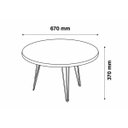 Ver imagem 5 de Mesa de Centro Decorativa Evolution Novare - Patrimar Móveis