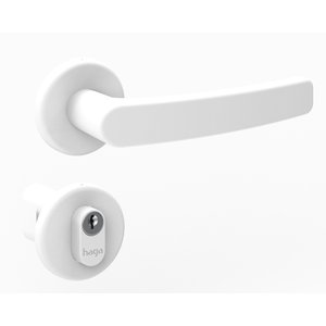 Fechadura Haga - Nano - Roseta 527 - Externa - 21348b