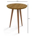 Ver imagem 3 de Mesa de Apoio Luna Cumarú - Patrimar Móveis