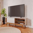 Ver imagem 1 de Rack de Sala Jima Off White Matte Freijo