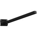 Ver imagem 7 de Suporte Refletor Inclinado Parede Braço 40 Cm Preto