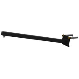 Suporte Refletor Inclinado Parede Braço 40 Cm Preto - 1