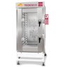Forno Tedesco para padaria Turbo a gás para 13 esteiras 58cm x 68cm - FTT390E COM RACK REMOVÍVEL - 1