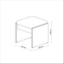 Ver imagem 2 de Penteadeira Camarim Eloá com Gavetas Mesa de Maquiagem Espelho Luz com Banqueta Branco Patrimar