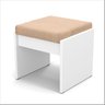 Penteadeira Camarim Eloá com Gavetas Mesa de Maquiagem Espelho Luz com Banqueta Branco Patrimar - 3