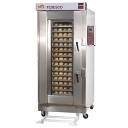 Forno Tedesco para padaria Turbo a gás para 16 esteiras 58cm x 68cm - FTT480G COM RACK REMOVÍVEL - 2