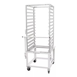 Forno Tedesco para padaria Turbo a gás para 16 esteiras 58cm x 68cm - FTT480G COM RACK REMOVÍVEL - 3