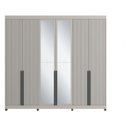 Ver imagem 7 de Guarda-roupas Casal 6 Portas com Espelhos Multimóveis Cr35242