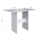 Ver imagem 4 de Conjunto De Sala De Jantar Fidelitá Siena Com 4 Cadeiras 