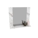 Ver mais imagens de Kit Banheiro com Cuba Inclusa Gabinete Suspenso e Espelheira Cor: Mármore Branco