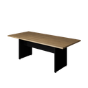 Ver imagem 1 de Mesa Reunião Retangular C/ Pé Painel Atc30 - Macadamia/preto