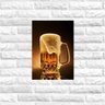 Placa decorativa MDF caneca chopp 20x30cm - 1