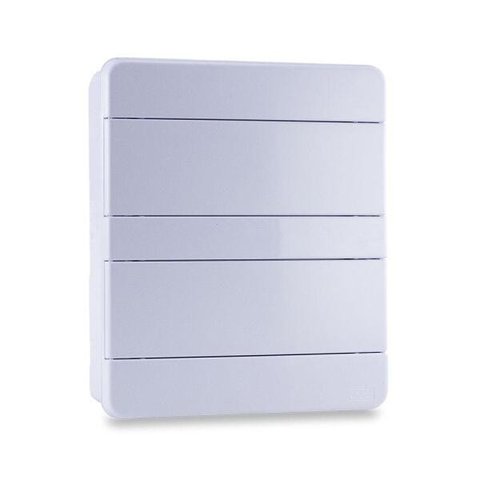 Quadro Distribuição com Barramento 24 Din Sobrepor Forceline