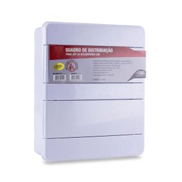 Quadro Distribuição com Barramento 24 Din Sobrepor Forceline - 5