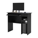 Ver imagem 1 de Mesa de Computador Viena com 1 Gaveta e Nicho para Cpu Preta