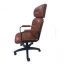 Ver imagem 3 de Cadeira Eames Presidente Caramelo Linha Capa Branca