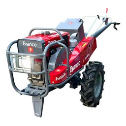 Microtrator Branco Btd 18.0 com Enxadas de 1 Metro - 2