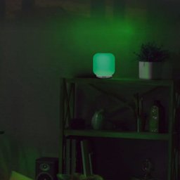 Abajur Luminária Mesa Jujuba LED Colorido Rgb Cromoterapia - 3
