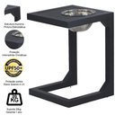 Ver imagem 3 de Mesa de Centro com Balde Tampo Trama Original Preto