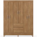 Ver imagem 6 de Guarda Roupa Casal 06 Portas 62920 Amendola Touch Demobile