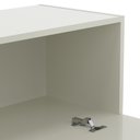 Ver mais imagens de Rack com Painel Ripado Suspenso para Tv até 70 Polegadas 2 Portas Grécia 180cm