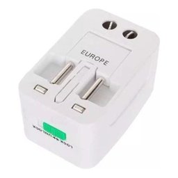 Adaptador Tomada Universal Internacional Mundial Serve Em Todos Paises Qualidade E Tensão - 7