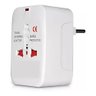 Adaptador Tomada Universal Internacional Mundial Serve Em Todos Paises Qualidade E Tensão - 8