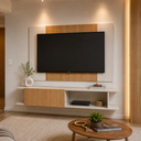 Ver imagem 2 de Painel com Rack para TV55" Moderno - Tokyo c/ Porta 155cm