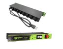 Ver imagem 1 de Filtro de Linha Ipec 08 Tomadas C/disjuntor Rack 19 Dj5000