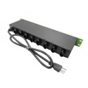 Ver imagem 2 de Filtro de Linha Ipec 08 Tomadas C/disjuntor Rack 19 Dj5000