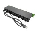 Ver imagem 2 de Filtro de Linha Ipec 08 Tomadas C/disjuntor Rack 19 Dj5000
