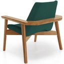 Ver imagem 7 de Poltrona Decorativa para Sala de Estar Living Base Madeira Becker L02 Bouclê Verde - Lyam Decor