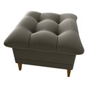 Ver imagem 7 de Poltrona de Amamentação com Puff Luxo Confortável Montreal Matrix Cor:suede Capuccino