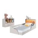 Ver imagem 2 de Quarto Infantil Cama Montessoriana e Cômoda Lille Cj082 Arenas