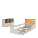 Ver imagem 3 de Quarto Infantil Cama Montessoriana e Cômoda Lille Cj082 Arenas