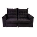 Ver imagem 1 de Sofá Duo Confort 2mts - Preto