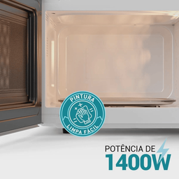Micro-ondas 33l Philco Pmo38s Limpa Fácil 1400w - 2