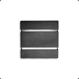 Arandela Slim 2 Frisos 2 Focos  Interna/Externa Preto Bivolt 110v/220v - 1