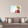 Quadro decorativo Luffy One Piece Tela em Tecido 60x40 - 2